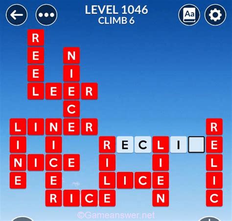 Wordscapes Level 1046 Answers [ + Bonus Words ] .